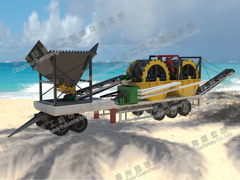 移動洗石粉設(shè)備