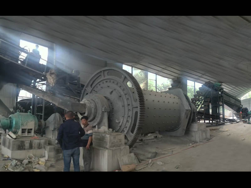 球磨制砂機(jī)+污水處理系統(tǒng)